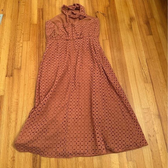 ASOS buckle halter-neck maxi dress.  Size 14 (#3) - Picture 5 of 13